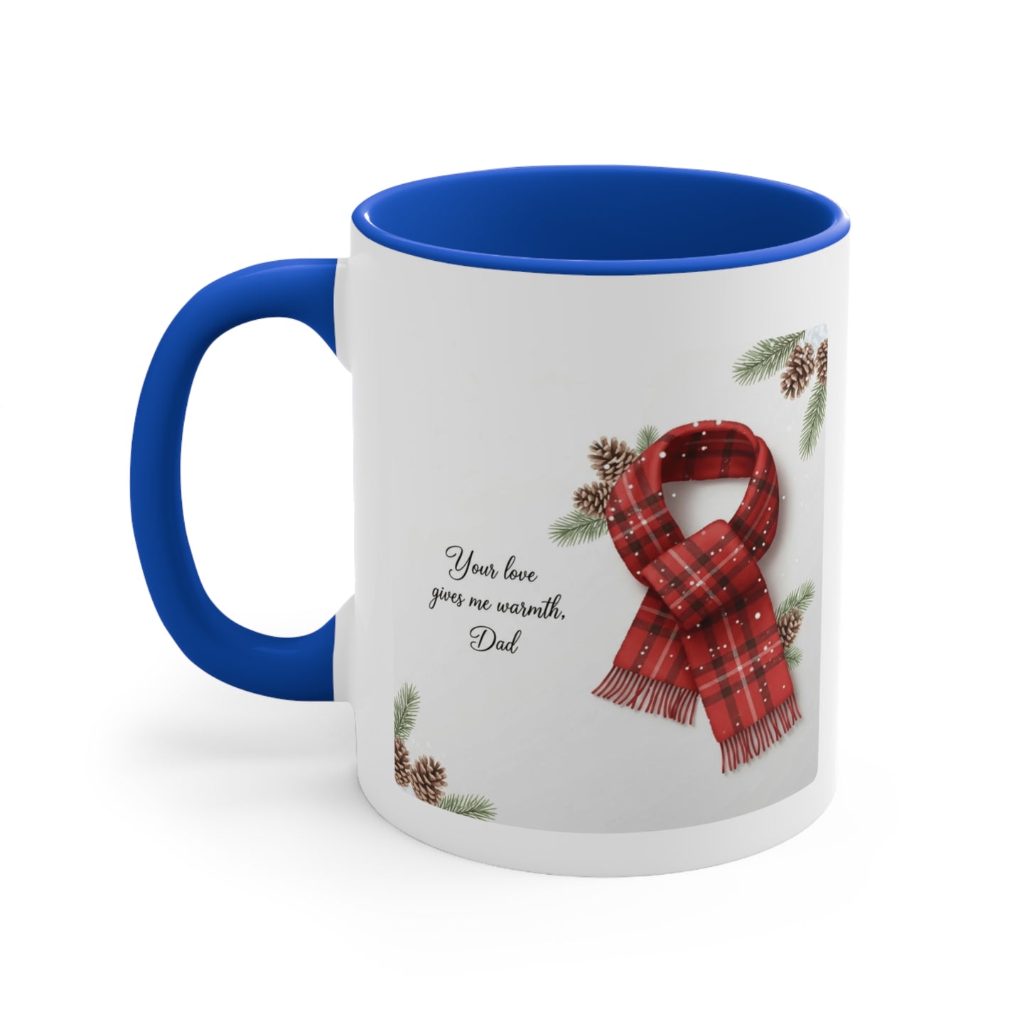 Xmas Mug Collection Funny, Cute & Cozy Holiday Coffee MugsFestive Love Mug 11oz Colorful Accent Christmas Gift for Dad
