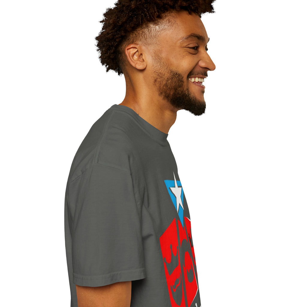 The Three Kings T-Shirt — Puerto Rican Three Kings Graphic Tee (Star & Crown Silhouettes)