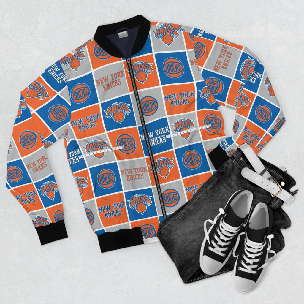 Basketball-Inspired Letterman Jacket — Men's Retro Varsity Sports Jacket nyk