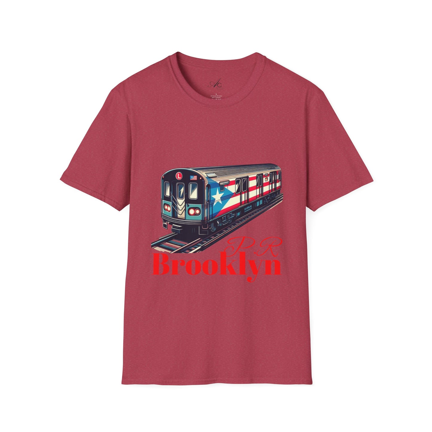 New Yorican and Proud Where Boricua Meets Brooklyn PR Train T-Shirt, Unisex Graphic Tee, Travel Shirt, Gift for NYC Lovers,