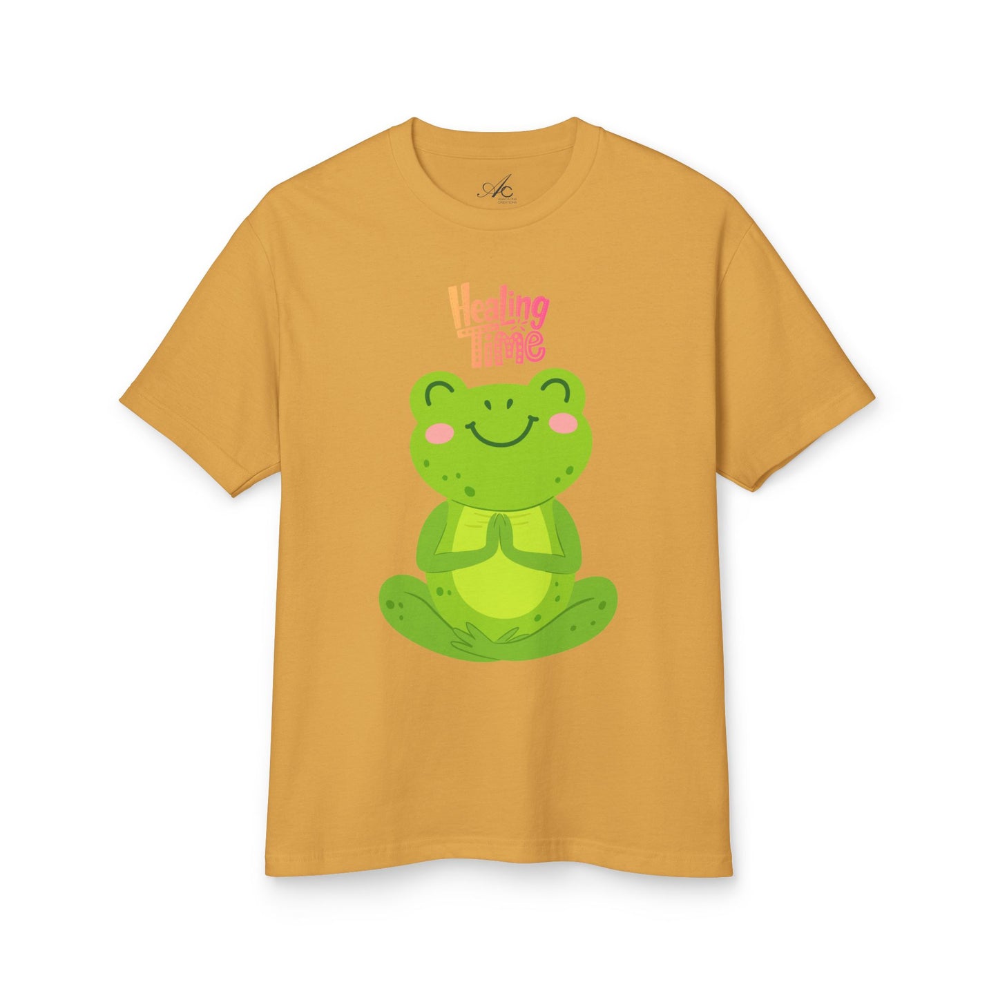 ✨ Let your outfit reflect your inner peace. Healing Time Frog Tee - Unisex Garment-Dyed Heavyweight Cotton Tee, Relaxation Shirt, Gift for Mental Health, Cute Frog Graphic [...]