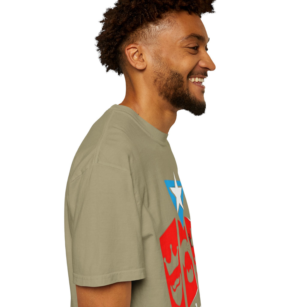 The Three Kings T-Shirt — Puerto Rican Three Kings Graphic Tee (Star & Crown Silhouettes)