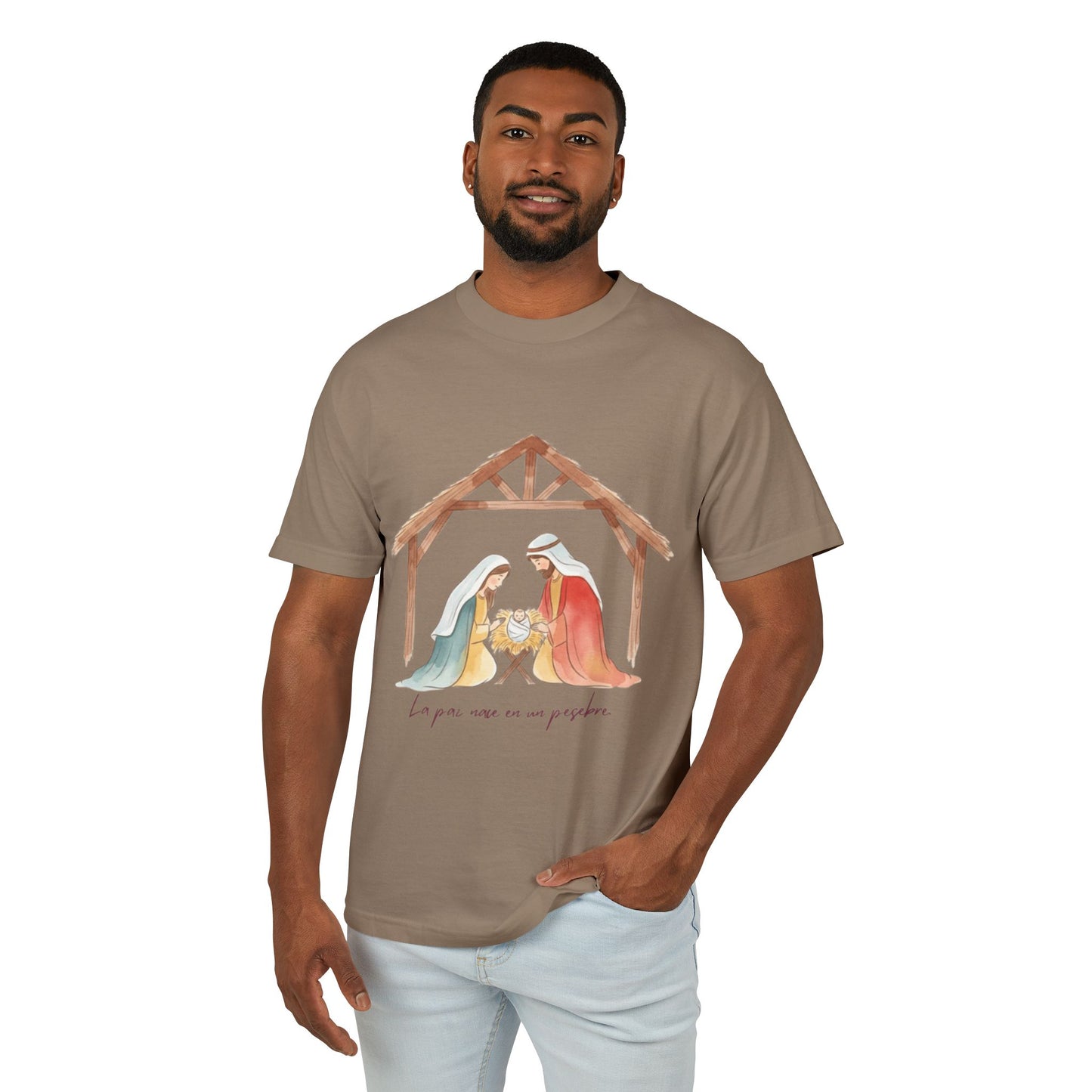 'Joy to the World' Christmas Nativity Shirt  Porque la Navidad no es solo una temporada — es el amor que compartimos