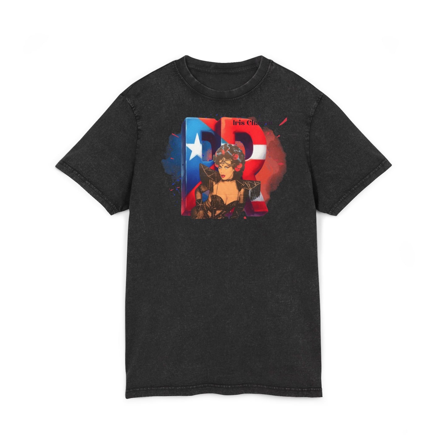 Puerto Rican Iris Chacon , Vintage Graphic Shirt, Casual Wear, Festival Apparel, Summer T-Shirt, Gift for Her