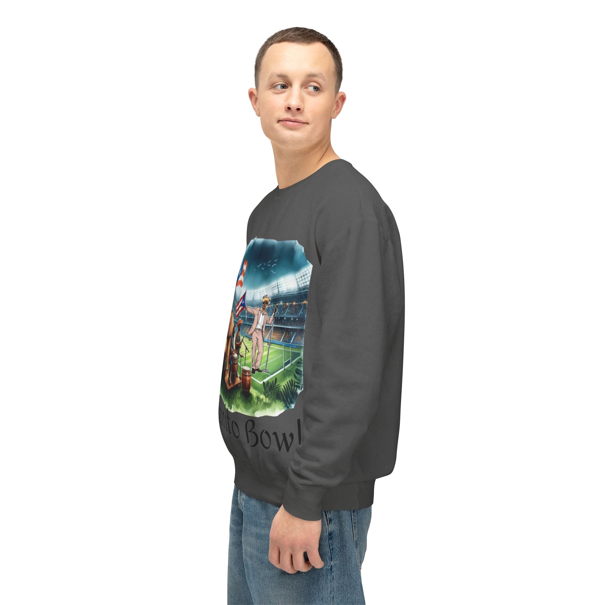 Benito Bowl Sweatshirt  Puerto Rican Tailgate SuperBowl Crewneck