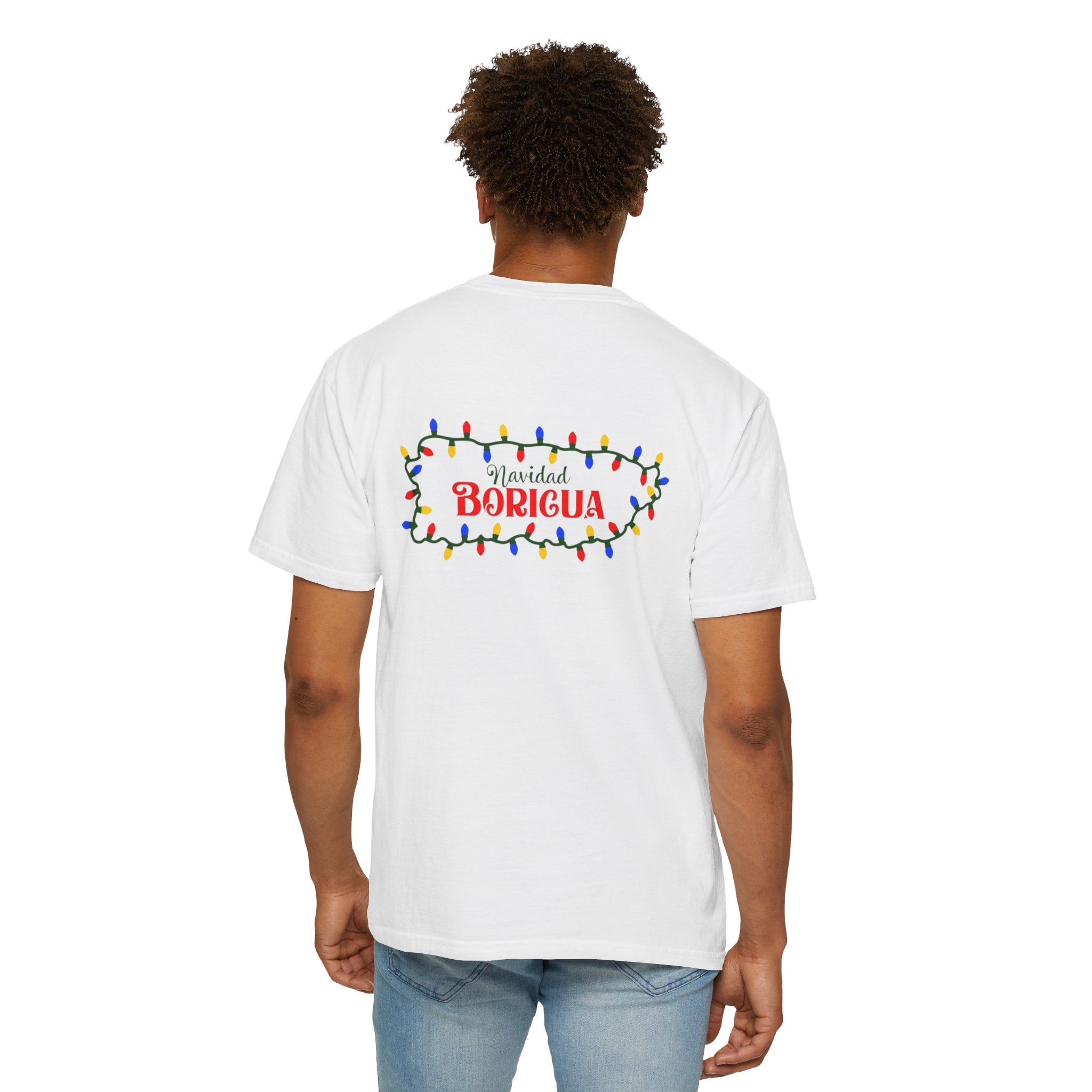Medalla Light Beer T-Shirt  Navidad Boricua Holiday Tee Puerto Rico’s Navidades