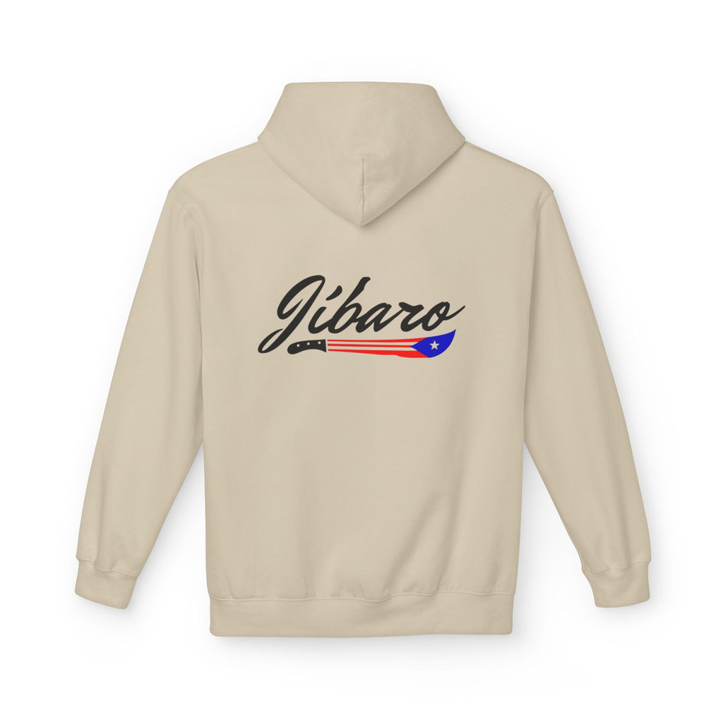 Gíbaro Hoodie  Puerto Rican Pride Pullover with Flag Machete Design