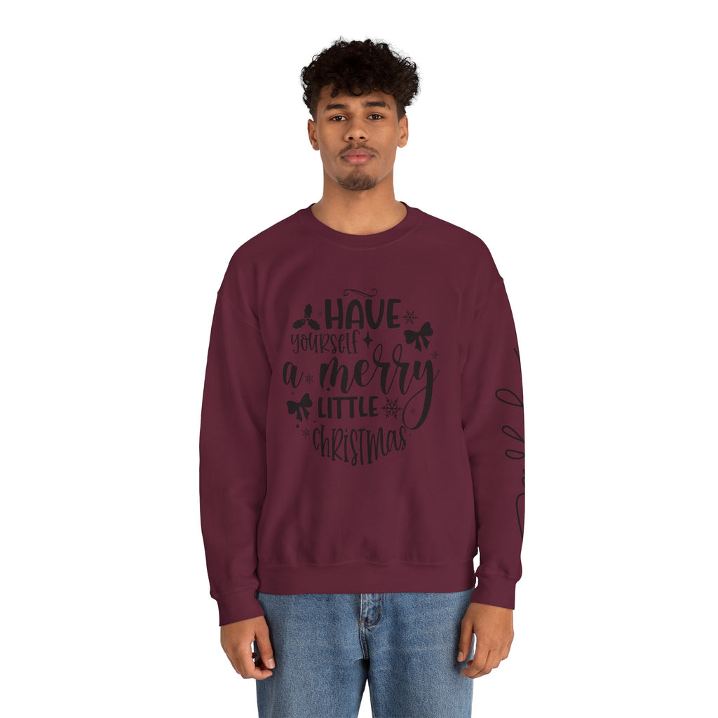 Xmas Shirts & Sweaters | Funny, Cute & Classic Christmas Designs Merry Christmas Crewneck Sweatshirt - Cozy Unisex Holiday Apparel