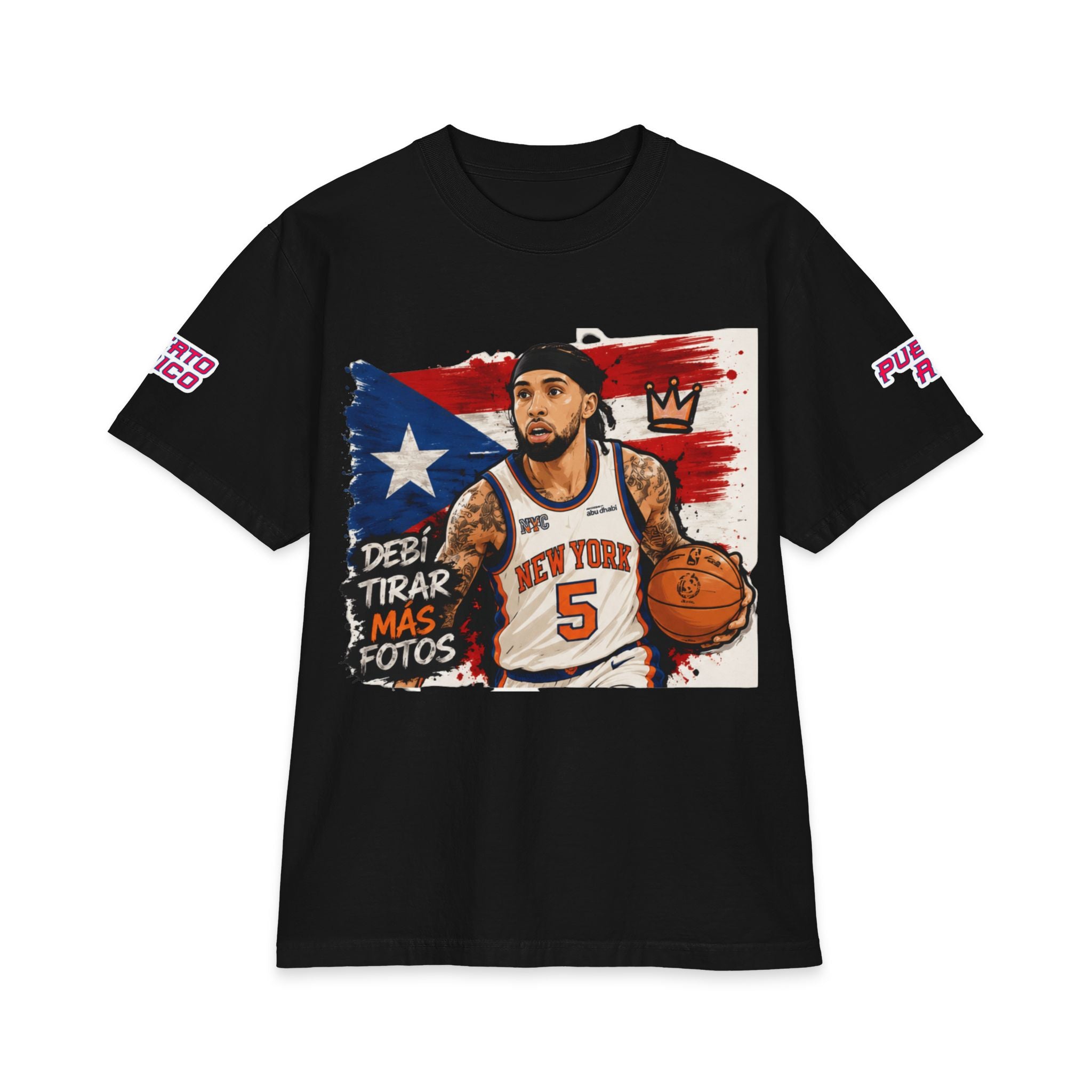 Puerto Rico Basketball Player Graphic T-Shirt