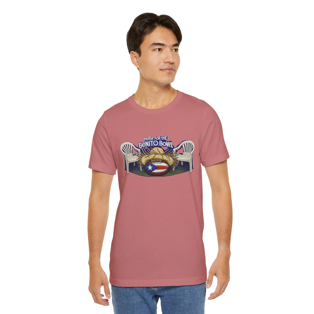 Benito Bowl Puerto Rico Football Tee