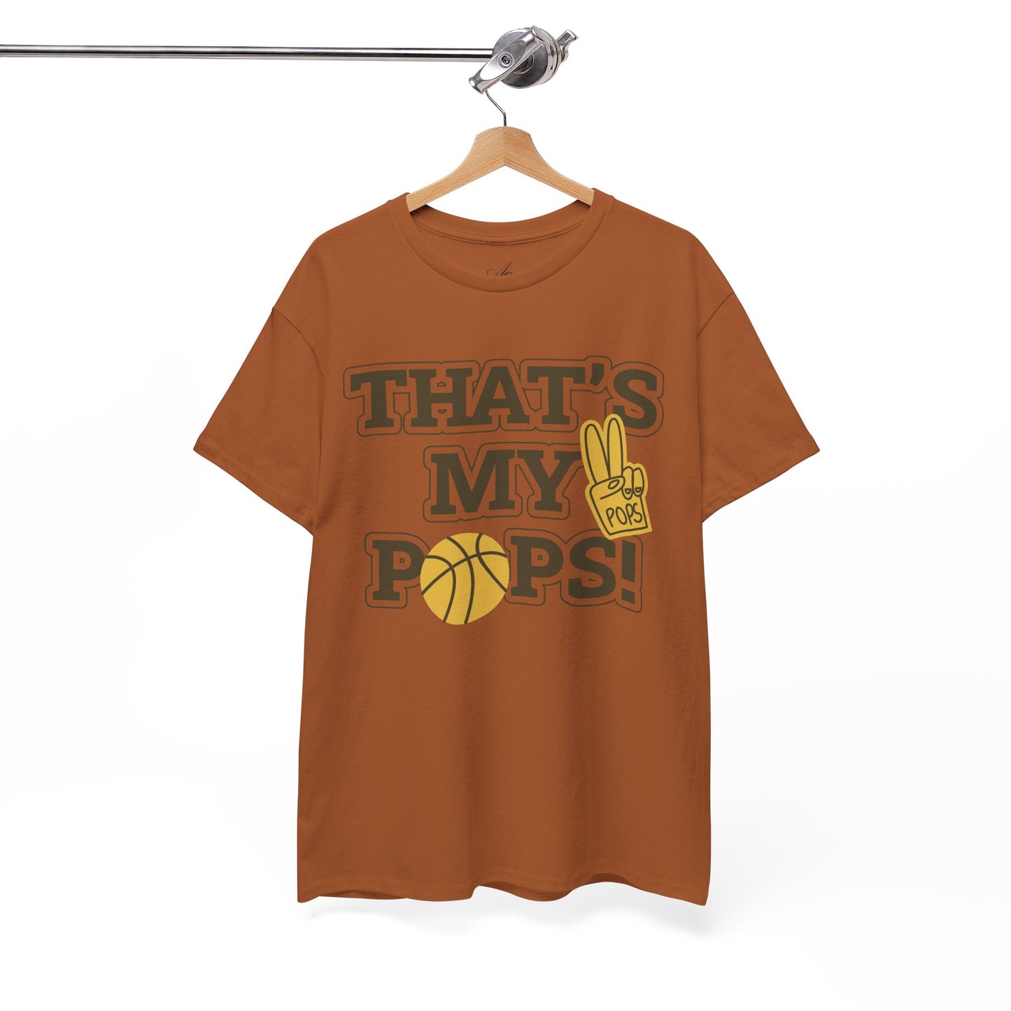 Basketball Dad Tee, Unisex Heavy Cotton T-Shirt for Father's Day, Sports Gift, Father's Day Gift, Family Tee, Casual Wear