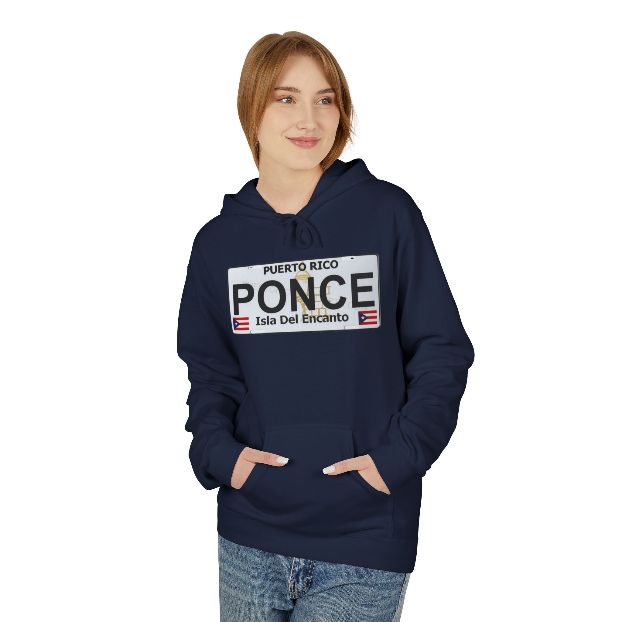 Ponce Puerto Rico License Plate Hoodie Isla Del Encanto Pullover