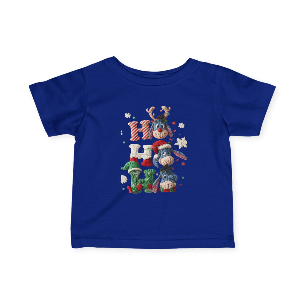 Infant Tee  Cute Holiday Penguins & Polar Bears Christmas Stack