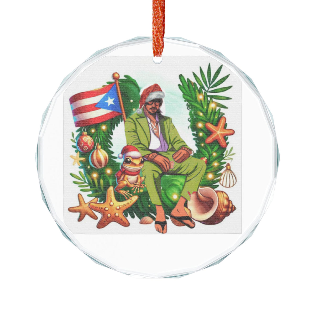 Crystal Glass Ornament