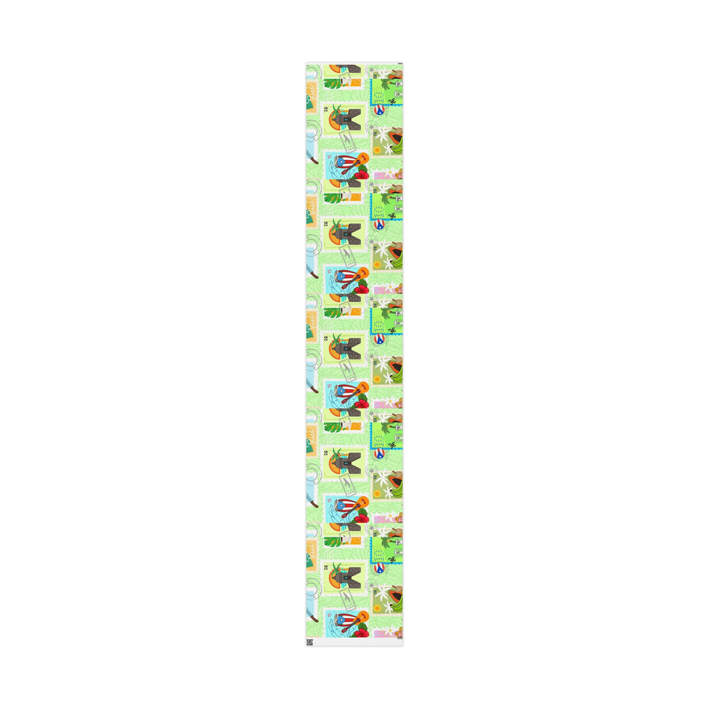 Puerto Rico Wrapping Paper Cultural Gift Wrap | Boricua Heritage Design | Holiday & Celebration Gift Packaging