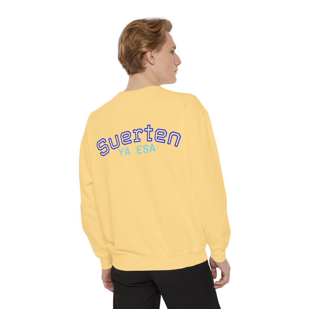 Mental Pazn Sweatshirt "Suerten Ya Esa" Spanish Graphic Crewneck