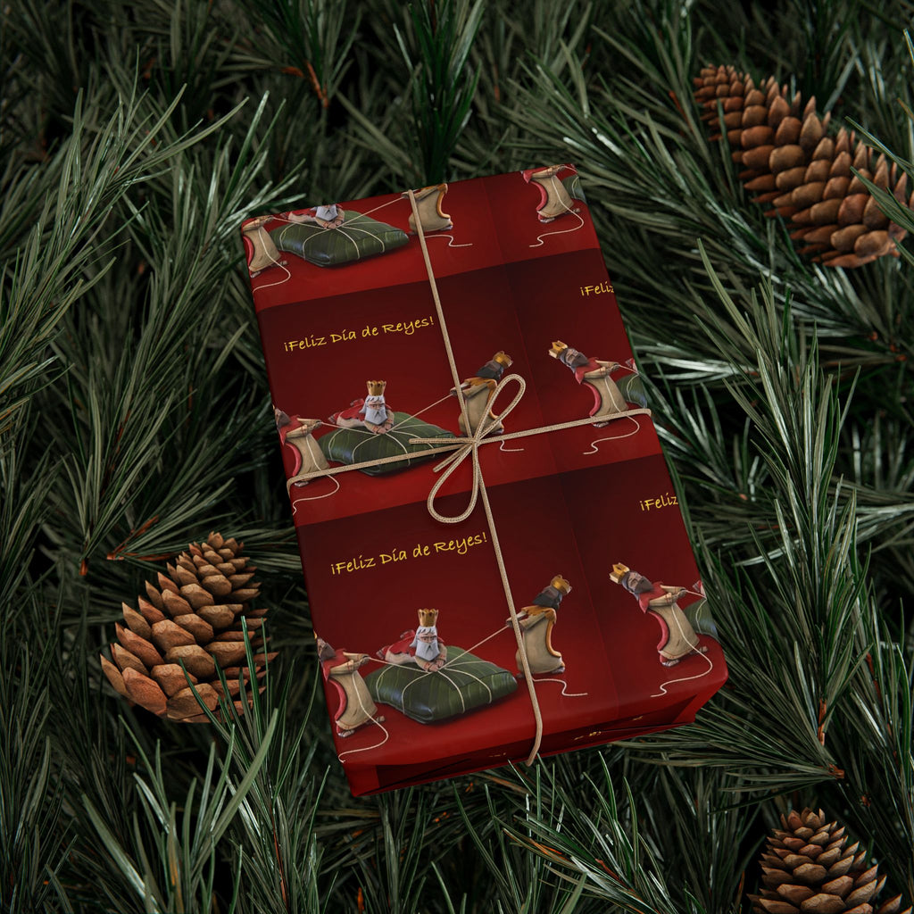 Navidad en Puerto Rico Wrapping Paper – Festive Boricua Holiday Gift Wrap 🇵🇷🎄