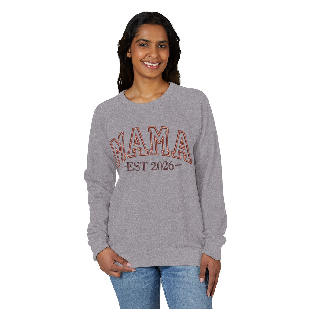 Mama EST. 2024 Crewneck Sweatshirt  Cozy Mom Pullover
