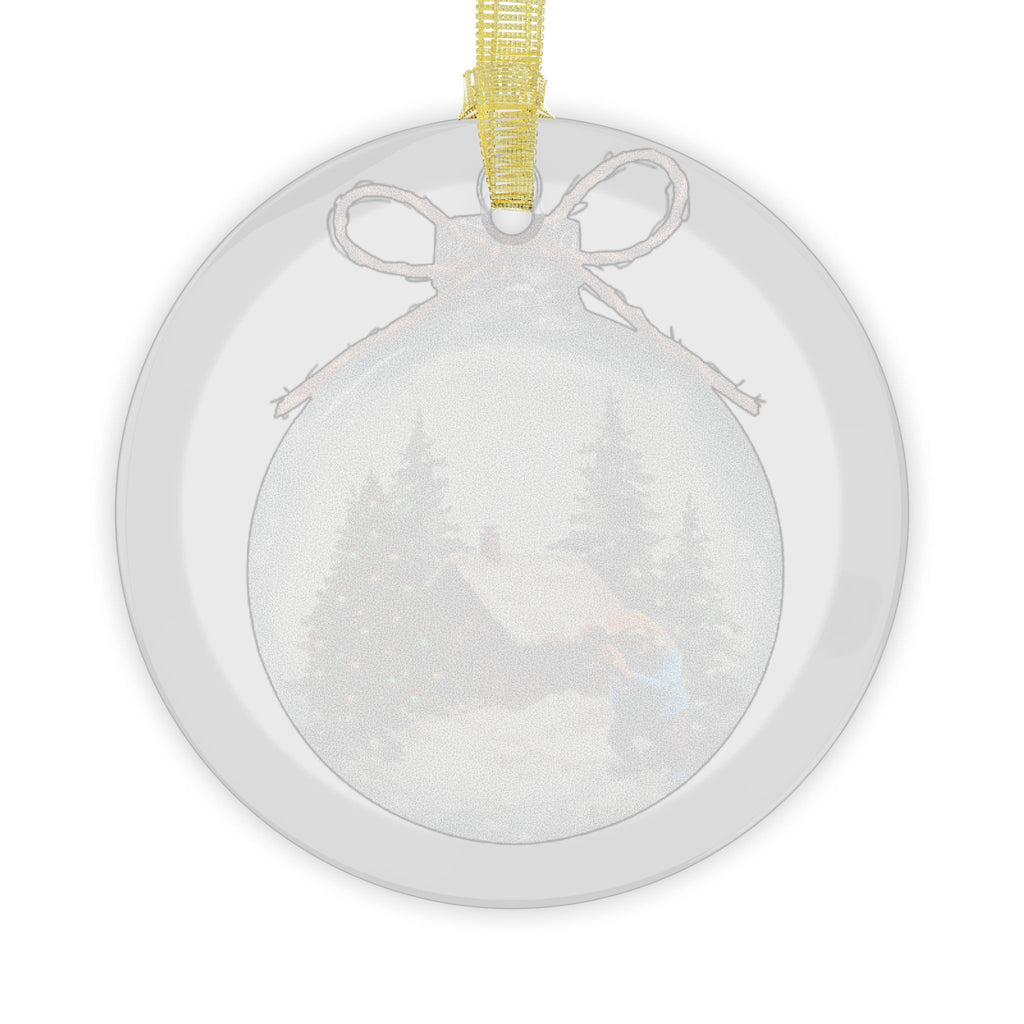 Coquí & Palm Tree Ornament | Puerto Rico Christmas Ornament | Boricua Holiday Gift Glass Ornaments