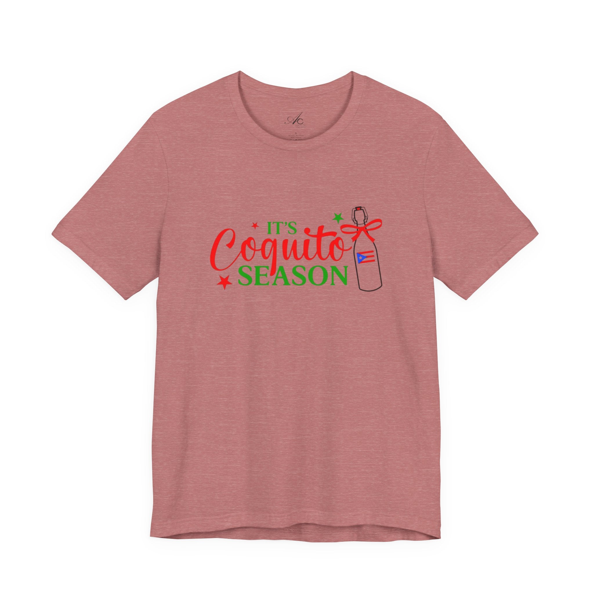 It's Coquito Season T-Shirt - Christmas Puerto Rican Holiday Cocktail Tee