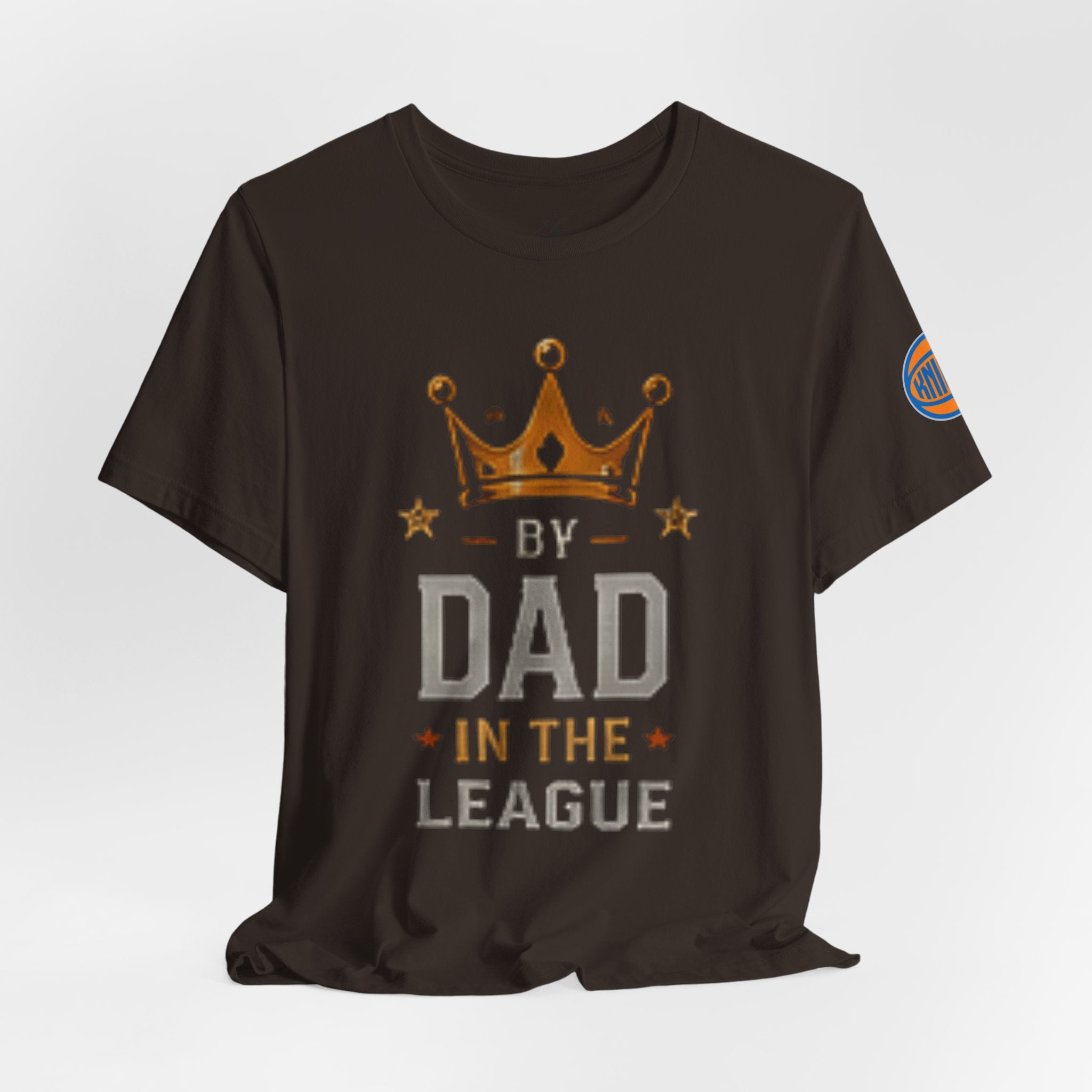 Dad In The League T-Shirt — Crowned "By Dad In The League" Tee for Fathers, Father’s Day Gift
