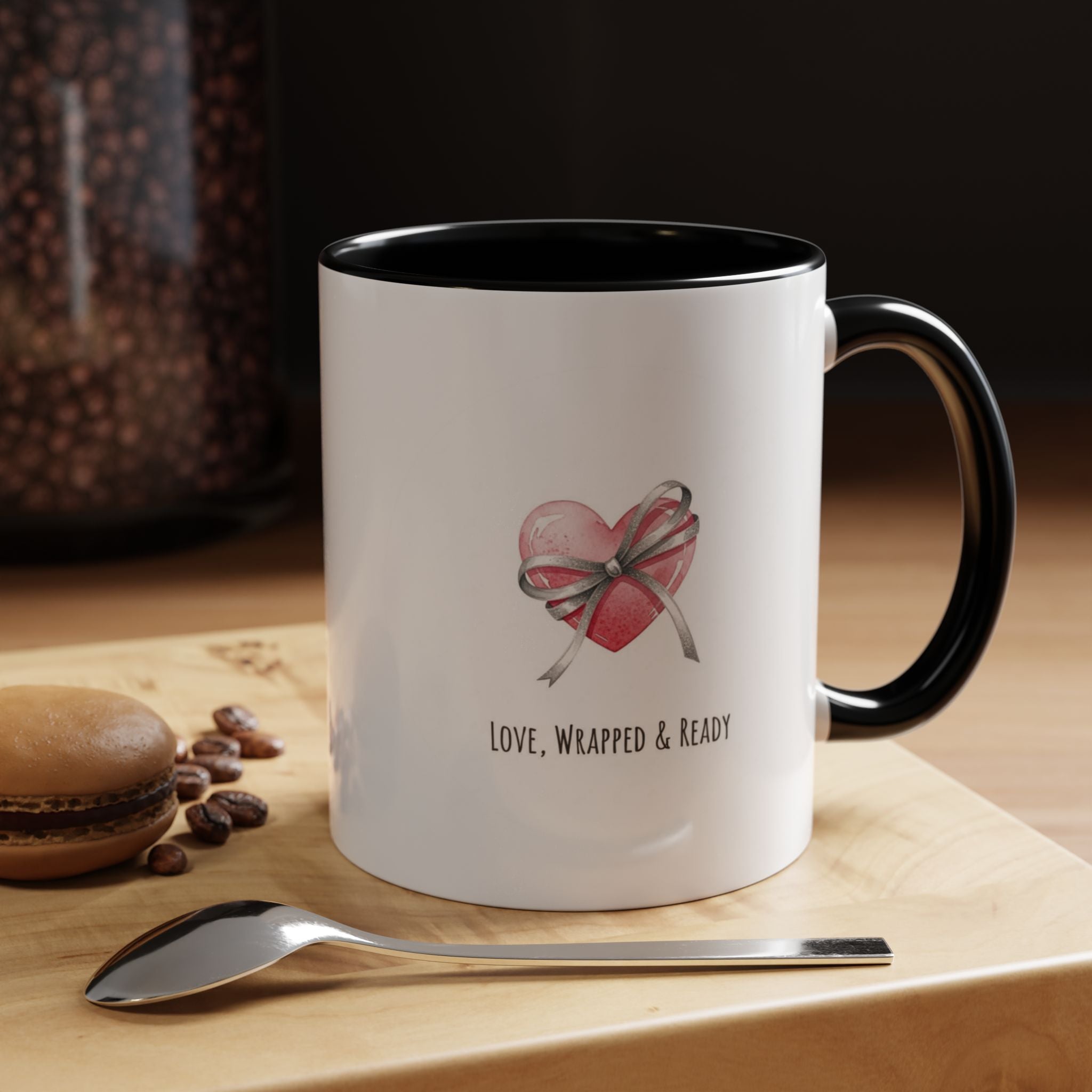 Christmas Mugs  Holiday Coffee Cups with Festive Quotes & Designs Romantic Accent Coffee Mug