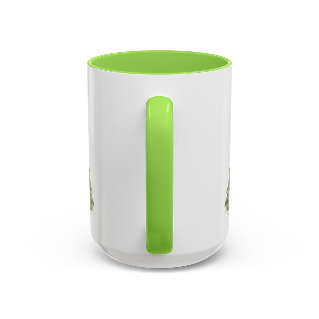 Christian Cross & Pine Tree Mug — Faith Reminder Coffee Cup (11oz/15oz)