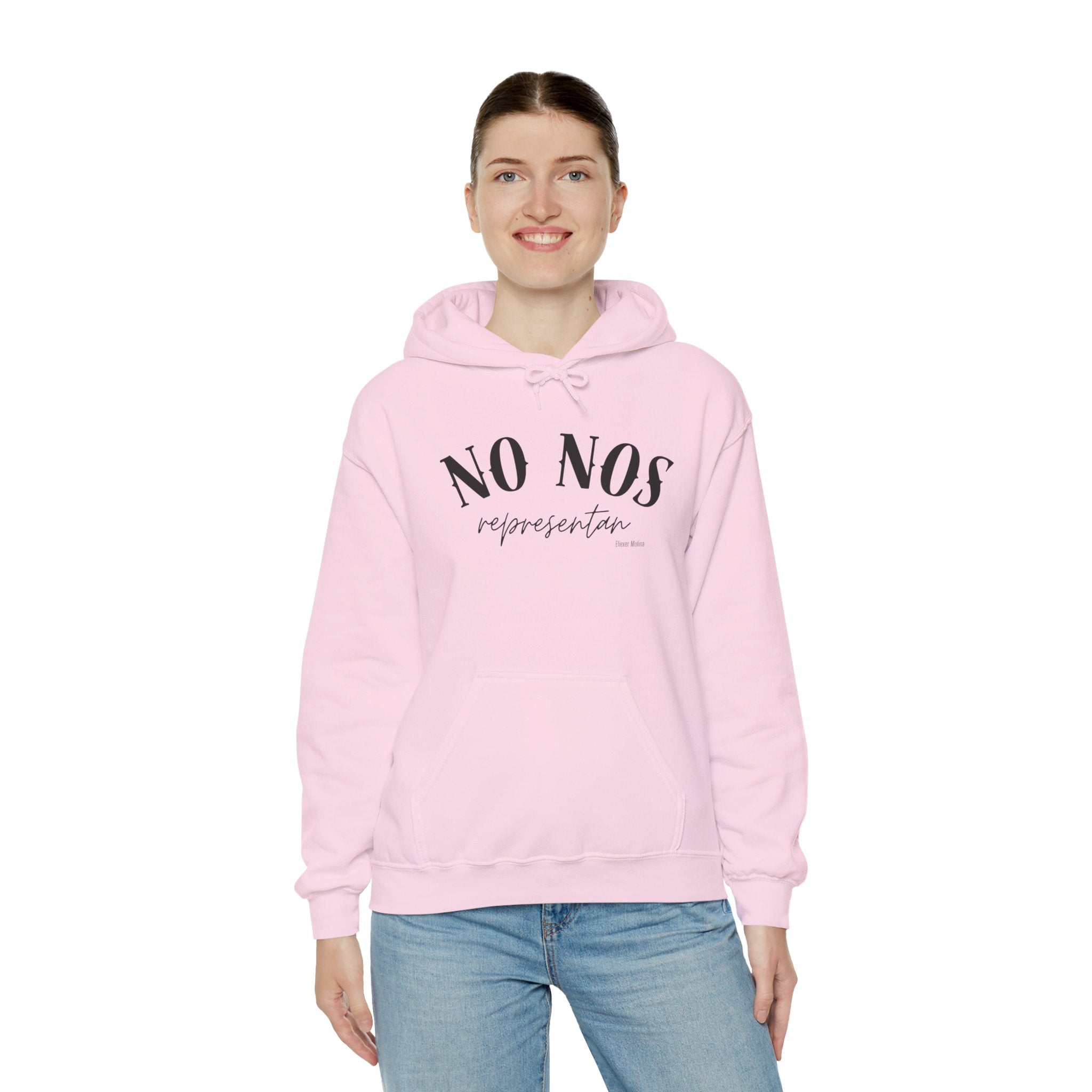 Puerto Rican Pride Hoodie  “No Nos representan” Front & Puñeta Flag Back