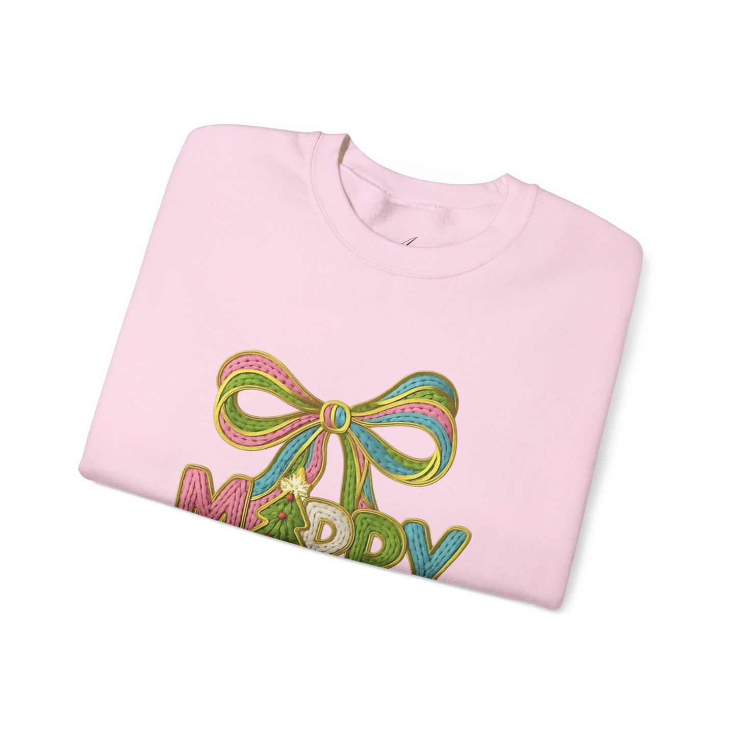 Festive Holiday Designs and Quotes Candy Christmas Tree Sweatshirt — Holiday Candyland Crewneck