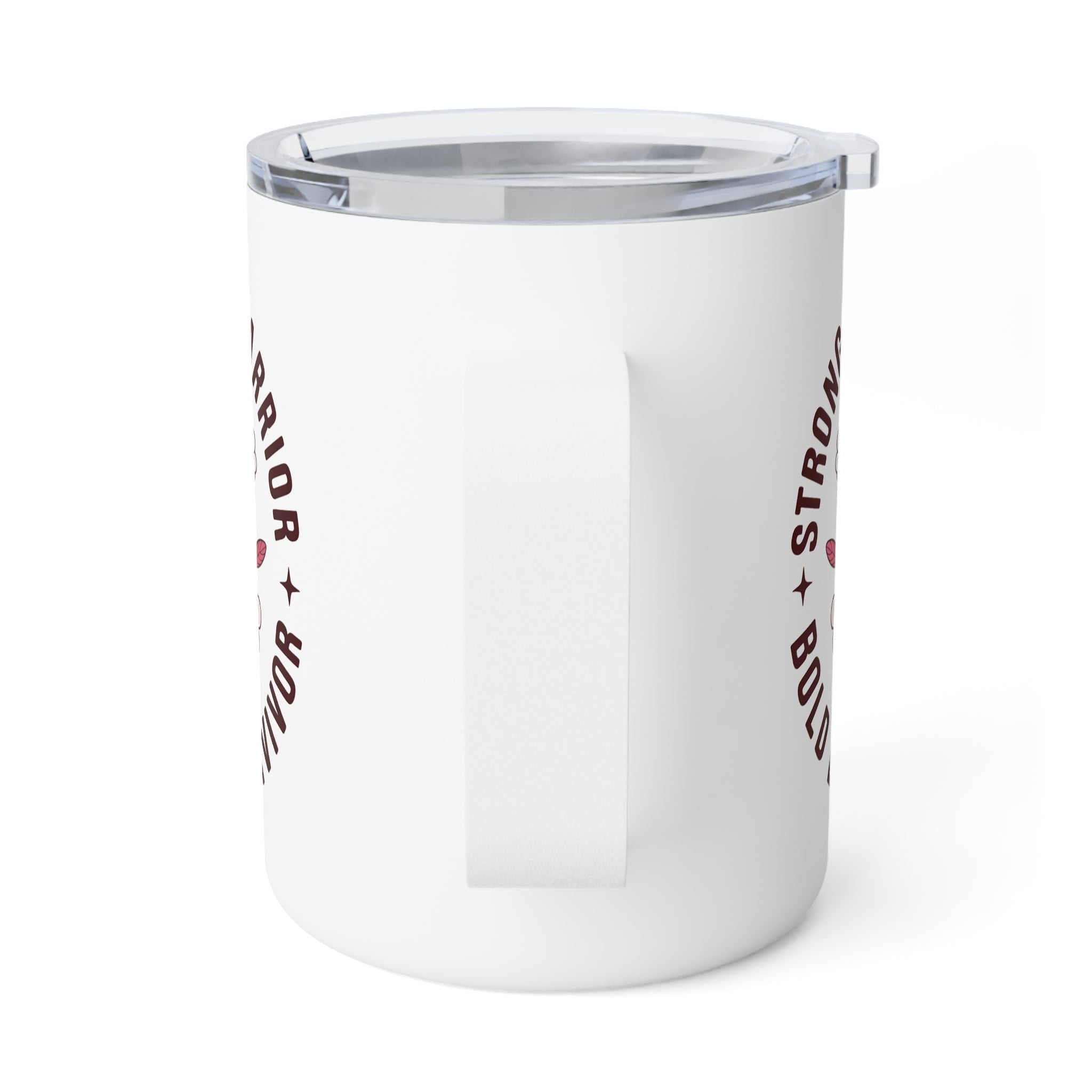 Cancer Survivor Mug WarriorMindset Inspirational Coffee Mug for Cancer Survivors - 10oz Insulated Travel Mug