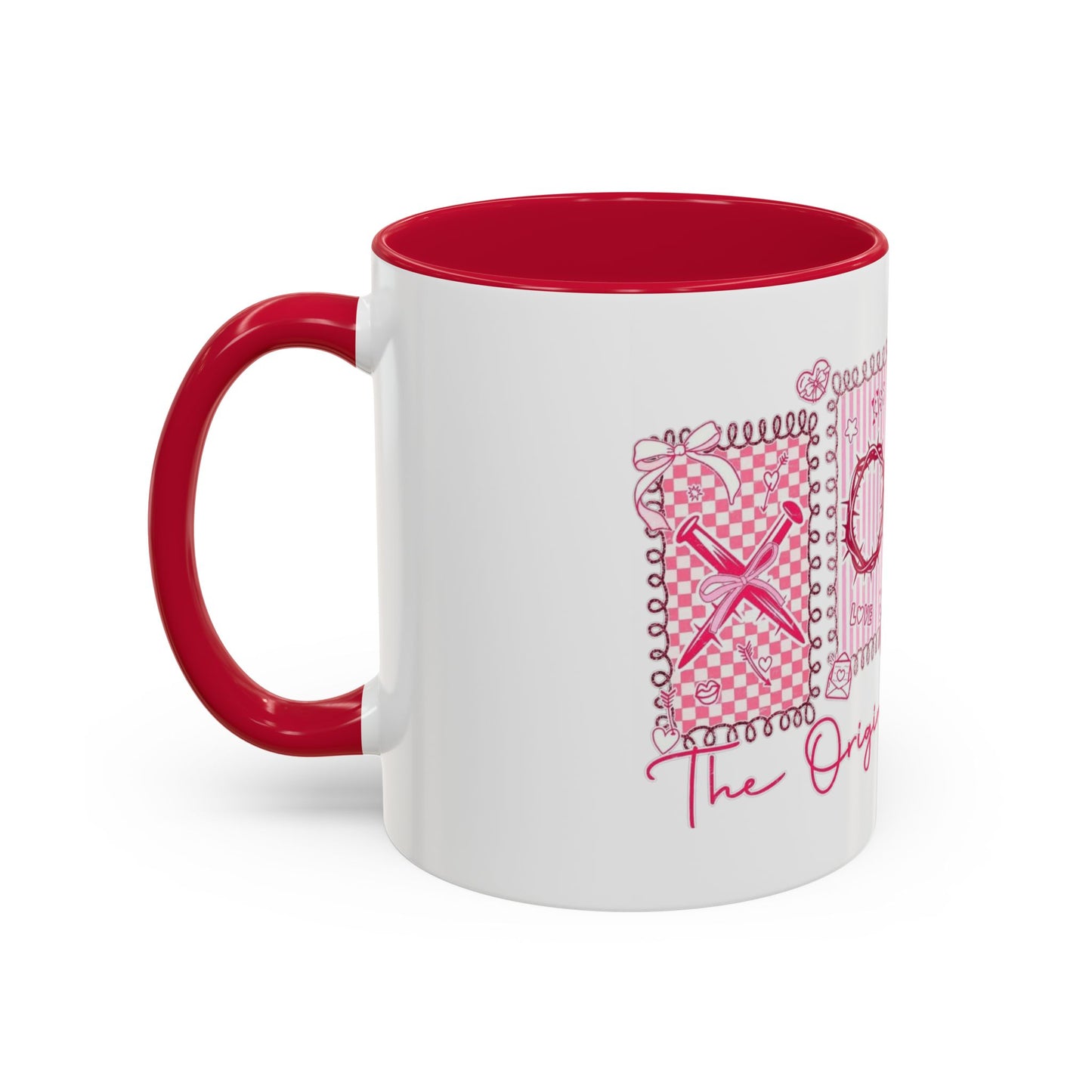 Love Letters XOXO Ceramic Mug — Colorful 11oz & 15oz Coffee Cup