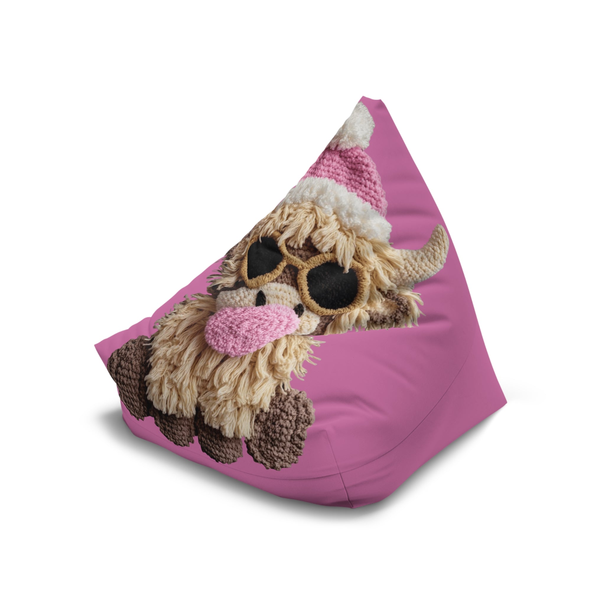 Cute Knitted Sloth Design Kids Bean Bag Chair  Fun  Cozy Gift Design