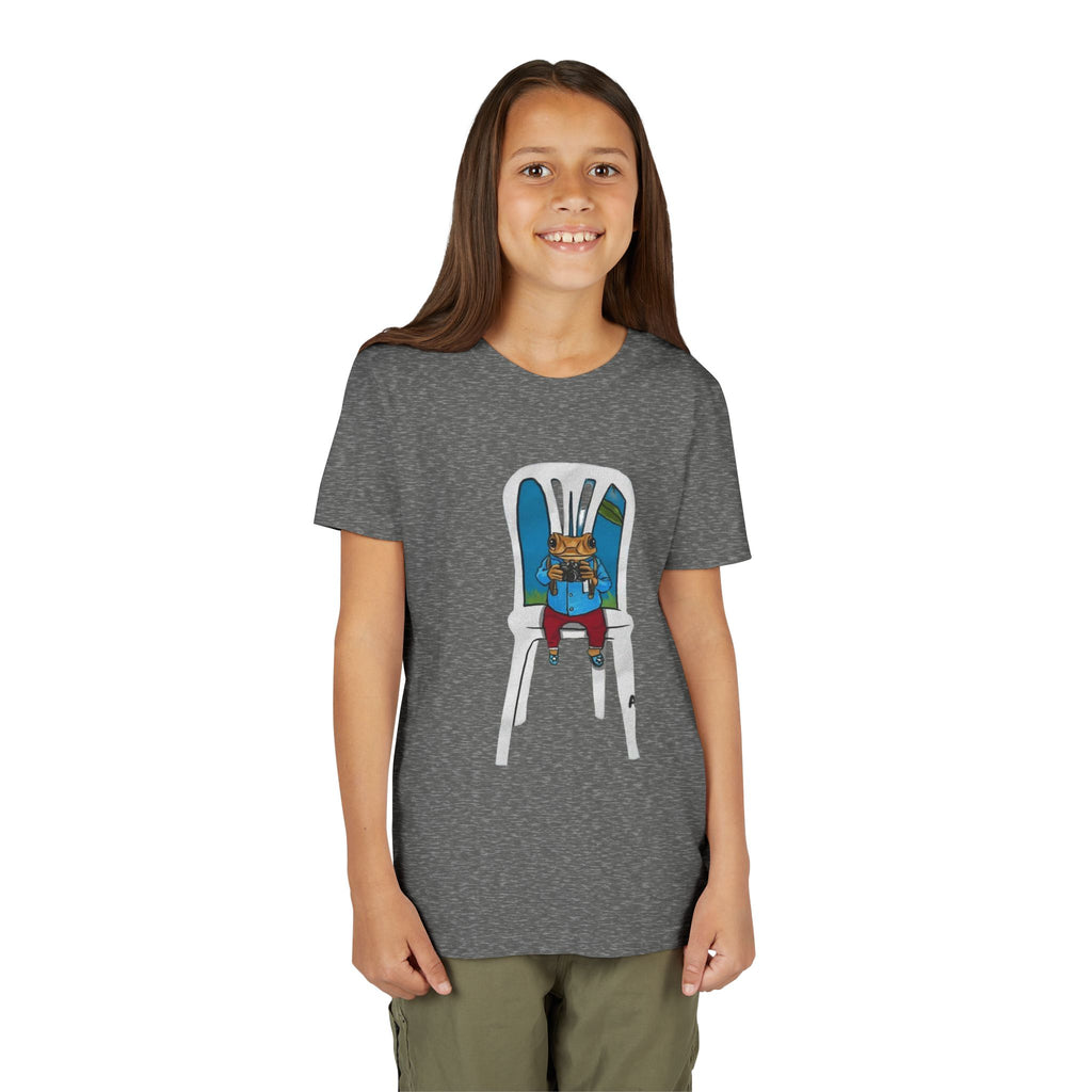Kids Concho on a High Chair T-Shirt Cute Baby Rabbit Feeding Tee kids PUERTO RICO CHRISTMAS T-SHIRT