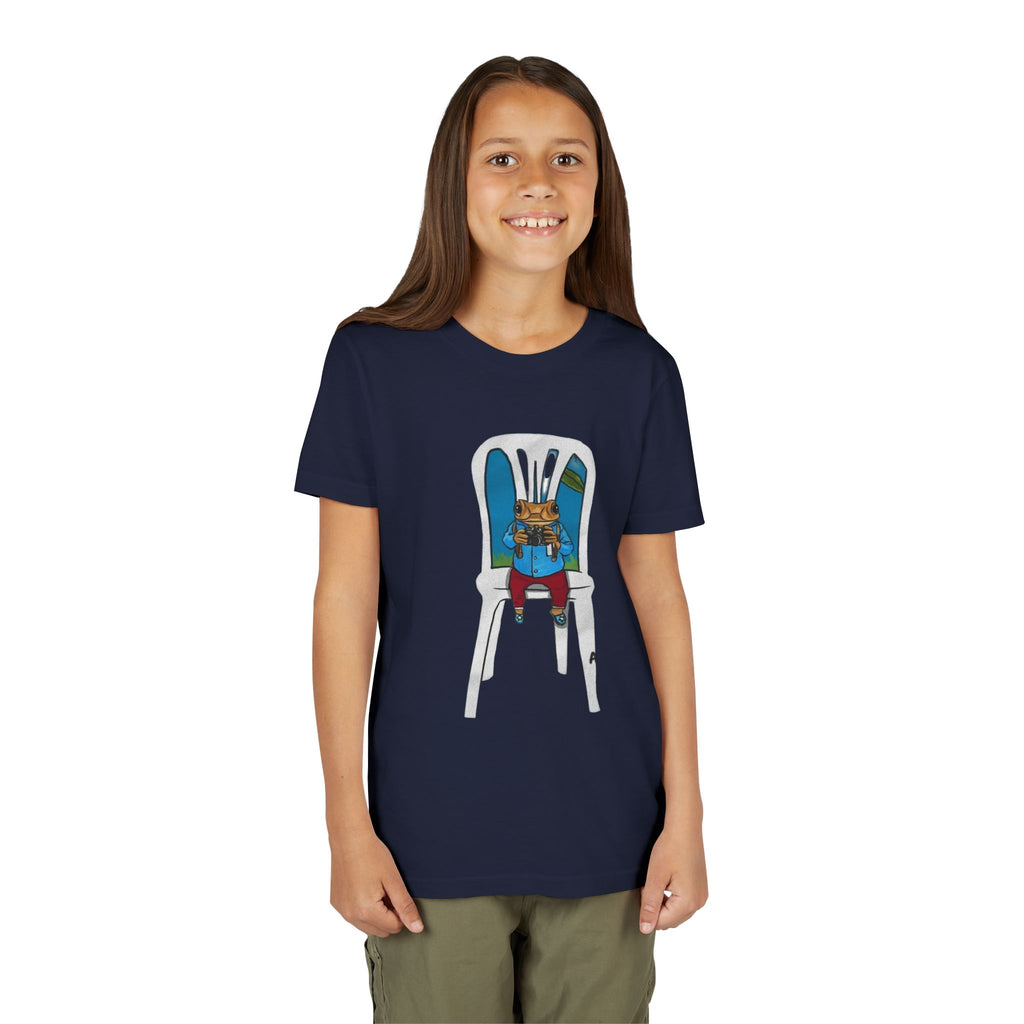 Kids Concho on a High Chair T-Shirt Cute Baby Rabbit Feeding Tee kids PUERTO RICO CHRISTMAS T-SHIRT