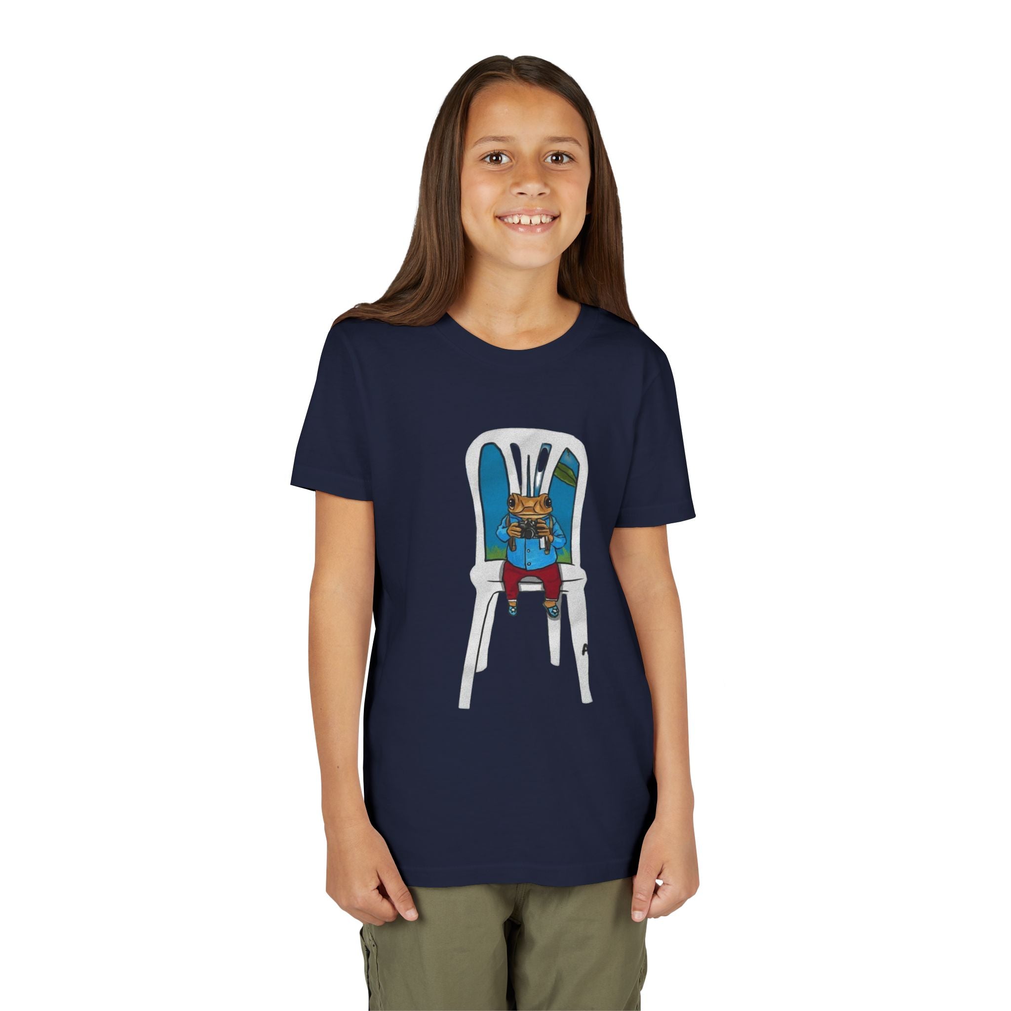 Kids Concho on a High Chair T-Shirt Cute Baby Rabbit Feeding Tee kids PUERTO RICO CHRISTMAS T-SHIRT