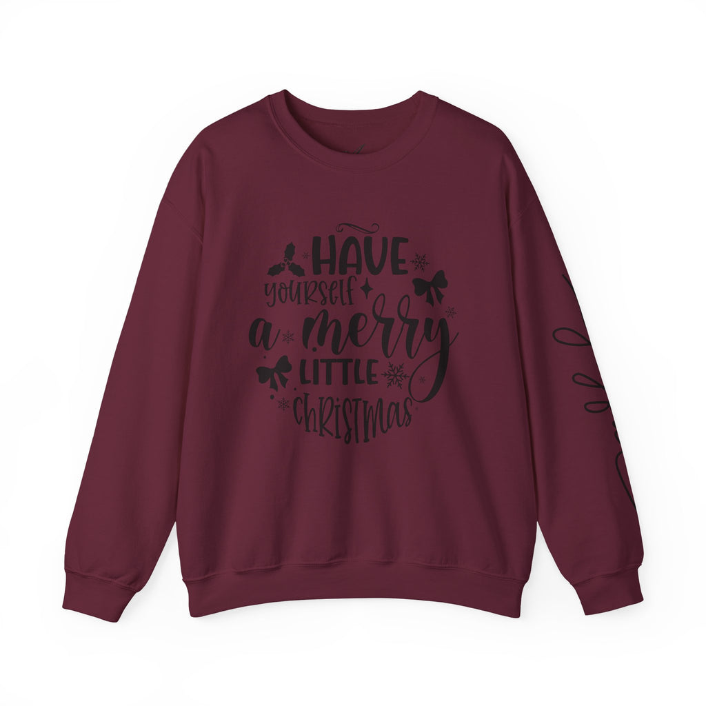 Xmas Shirts & Sweaters | Funny, Cute & Classic Christmas Designs Merry Christmas Crewneck Sweatshirt - Cozy Unisex Holiday Apparel