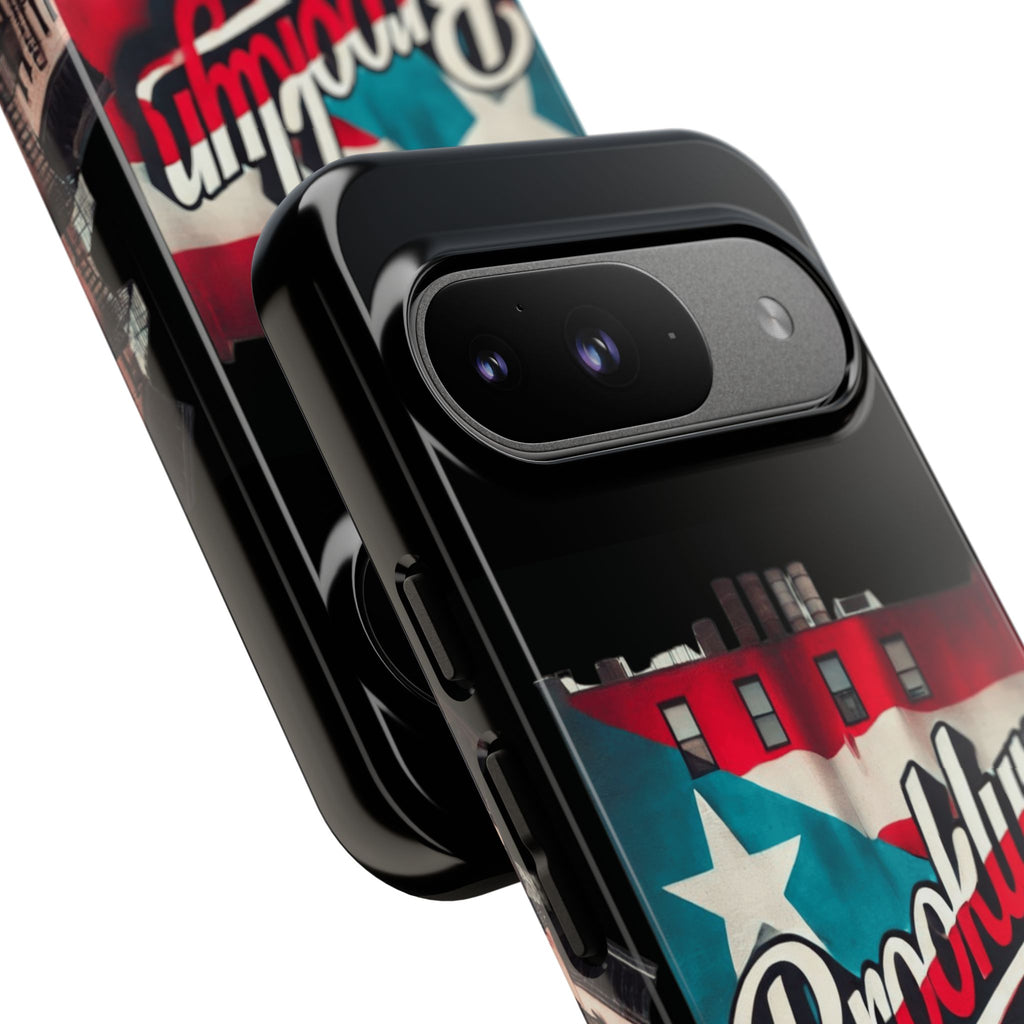 Brooklyn Street Art Phone Case  Urban Graffiti Protective Cover