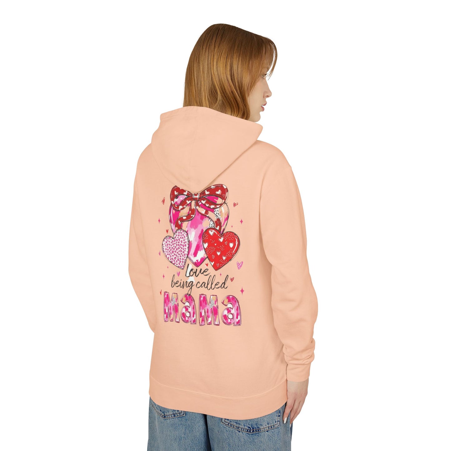 Mama Hoodie "You Are So Loved" — Christian Mama Lightweight Hooded Sweatshirt