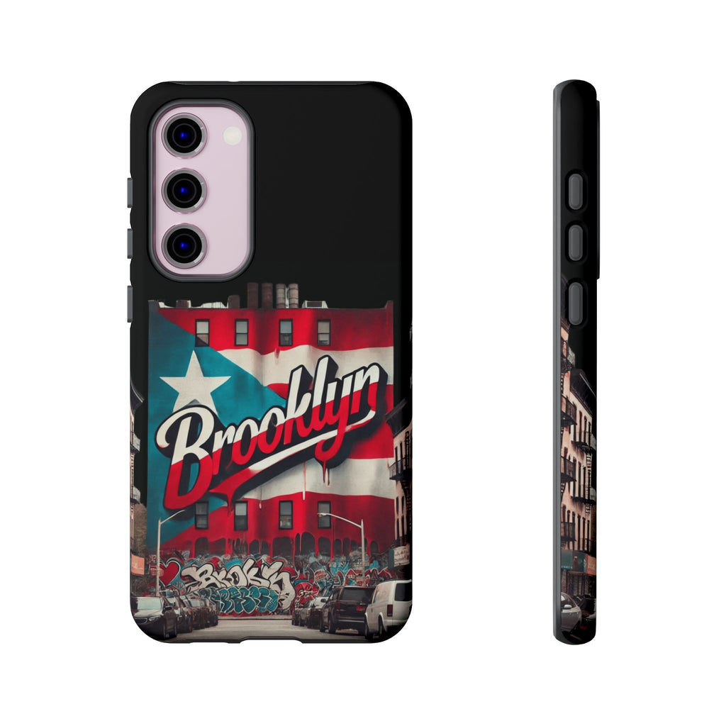 Brooklyn Street Art Phone Case  Urban Graffiti Protective Cover