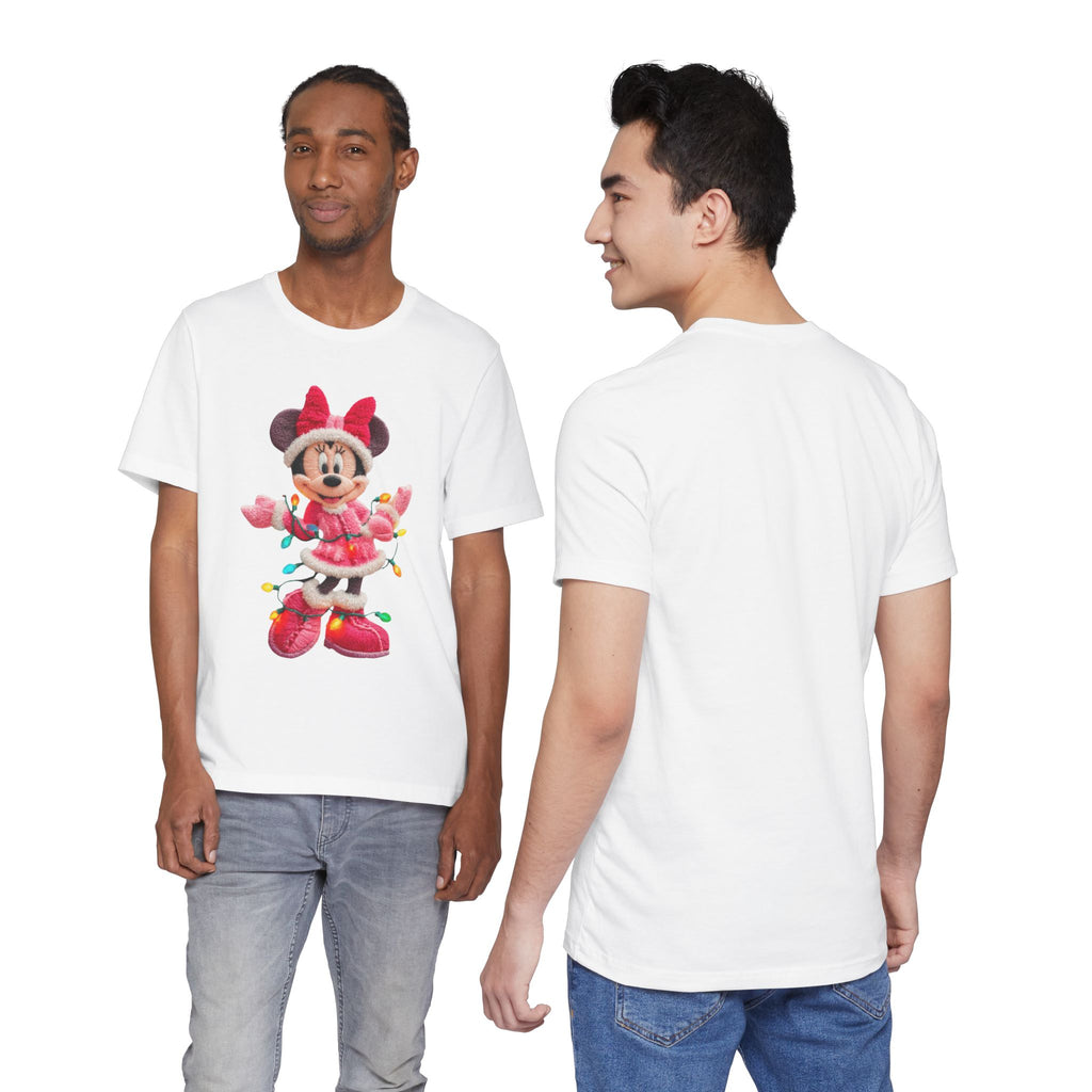 Minnie Mouse Holiday Lights T-Shirt Festive Holiday Designs