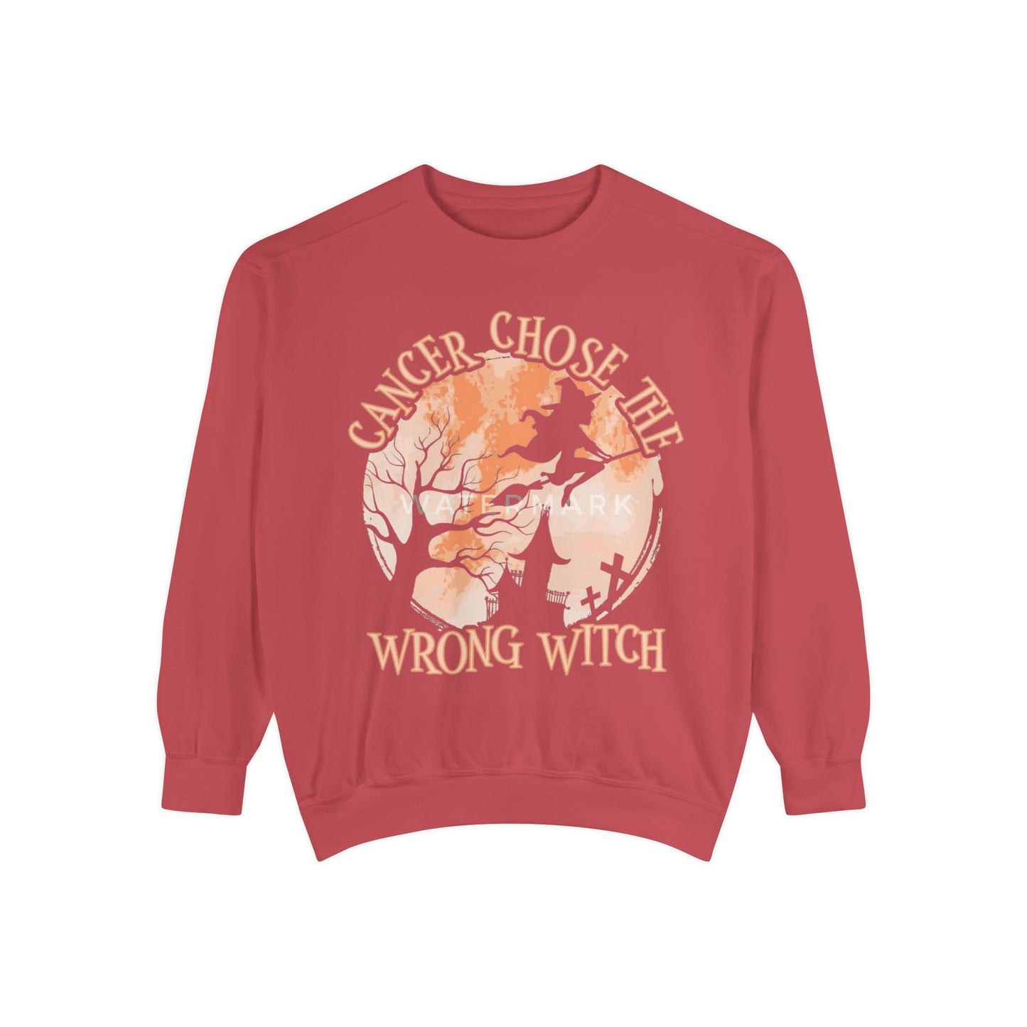 Cancer Chose the Wrong Witch Sweatshirt, Unisex Cozy Crewneck, Gift for Astrology Lovers, Witchy Style Apparel, Spiritual Gift