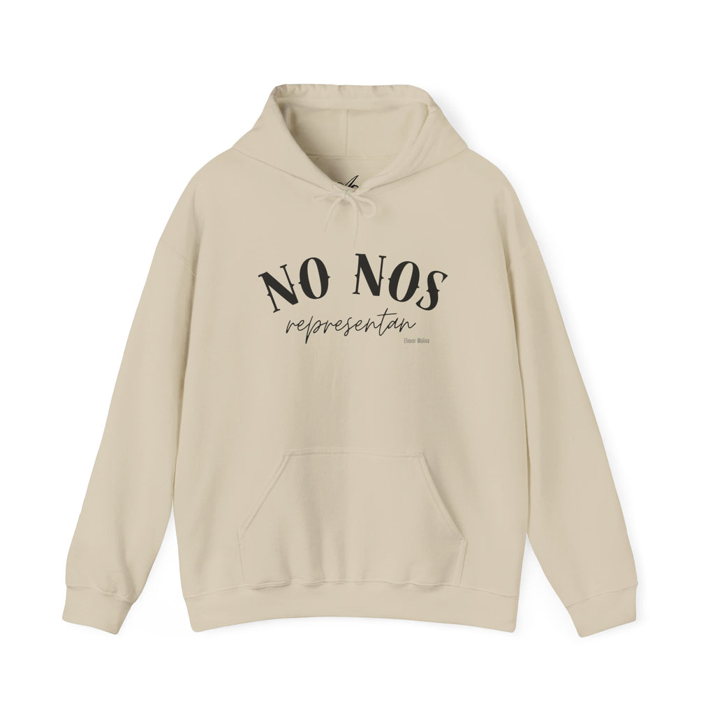 Puerto Rican Pride Hoodie  “No Nos representan” Front & Puñeta Flag Back