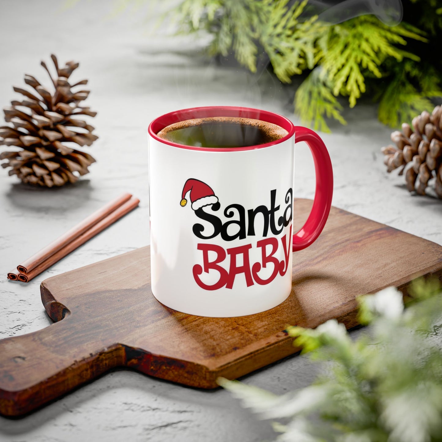 Santa Baby Colorful Mug - Perfect Holiday Gift for Coffee Lovers