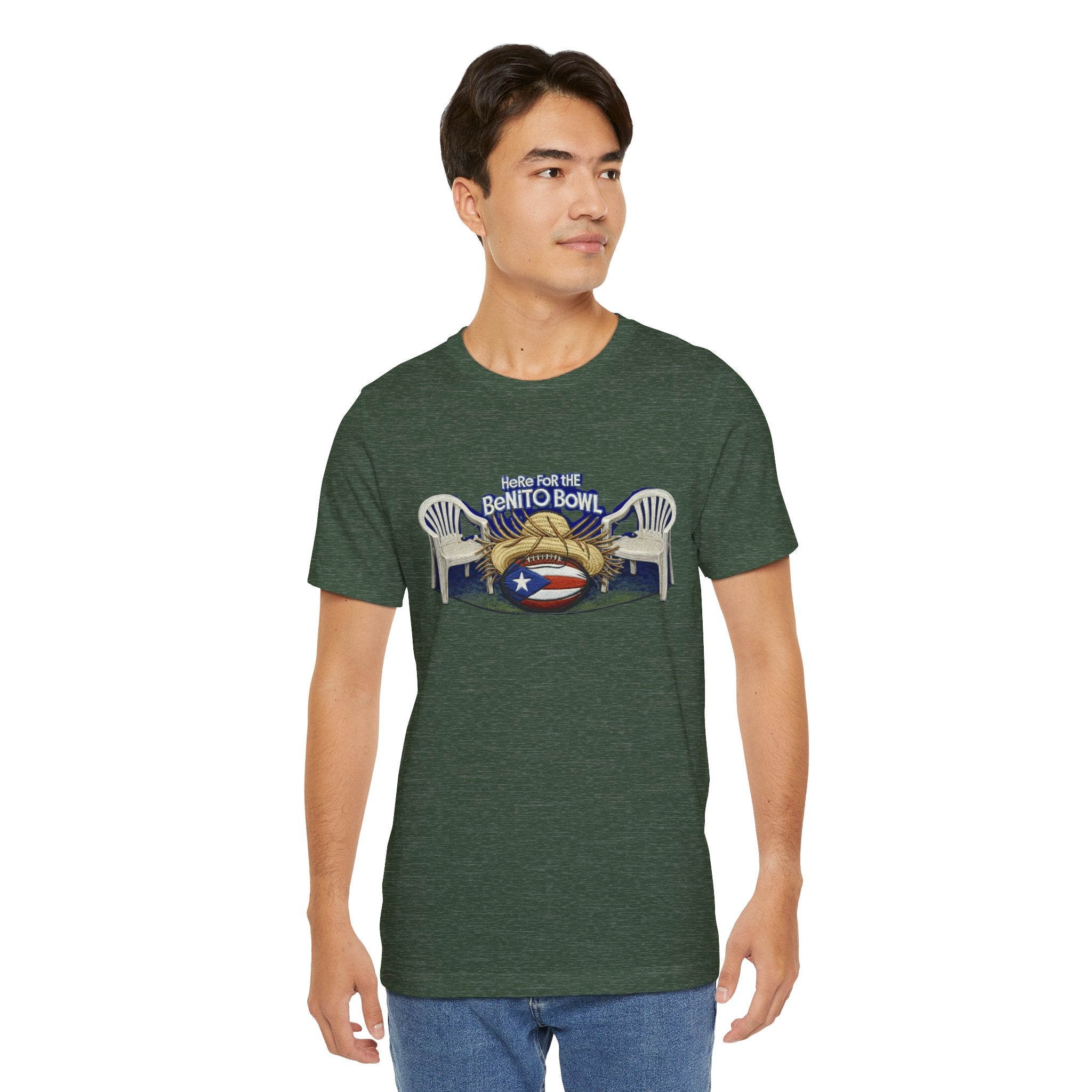 Benito Bowl Puerto Rico Football Tee