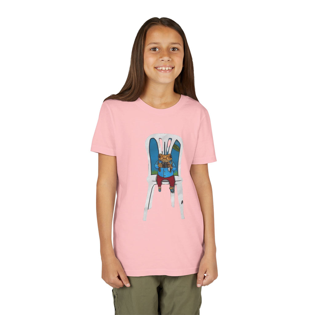 Kids Concho on a High Chair T-Shirt Cute Baby Rabbit Feeding Tee kids PUERTO RICO CHRISTMAS T-SHIRT
