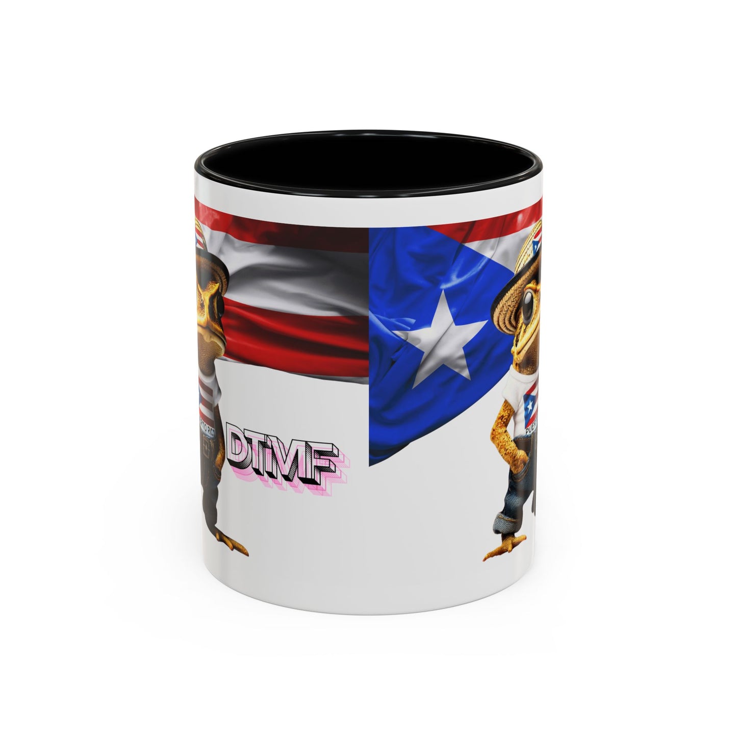 Puerto Rican Heritage Mugs with Unique Designs Accent Coffee Mug (11, 15oz)