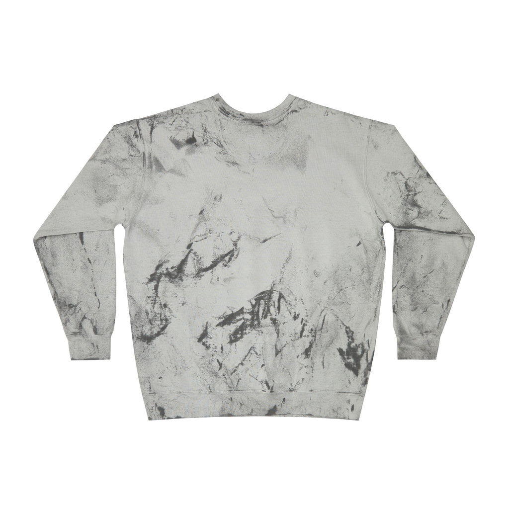 Autism Awareness & Pride Collection Mama Color Blast Crewneck Sweatshirt - Unisex Tie-Dye Style