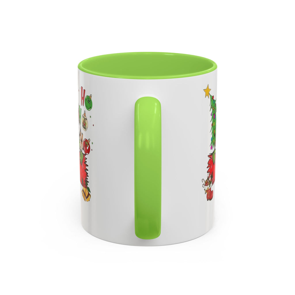 Christmas Grinch Mug (11oz & 15oz)  Funny Holiday Coffee Cup with Grinch Illustration Christmas Mugs Collection!