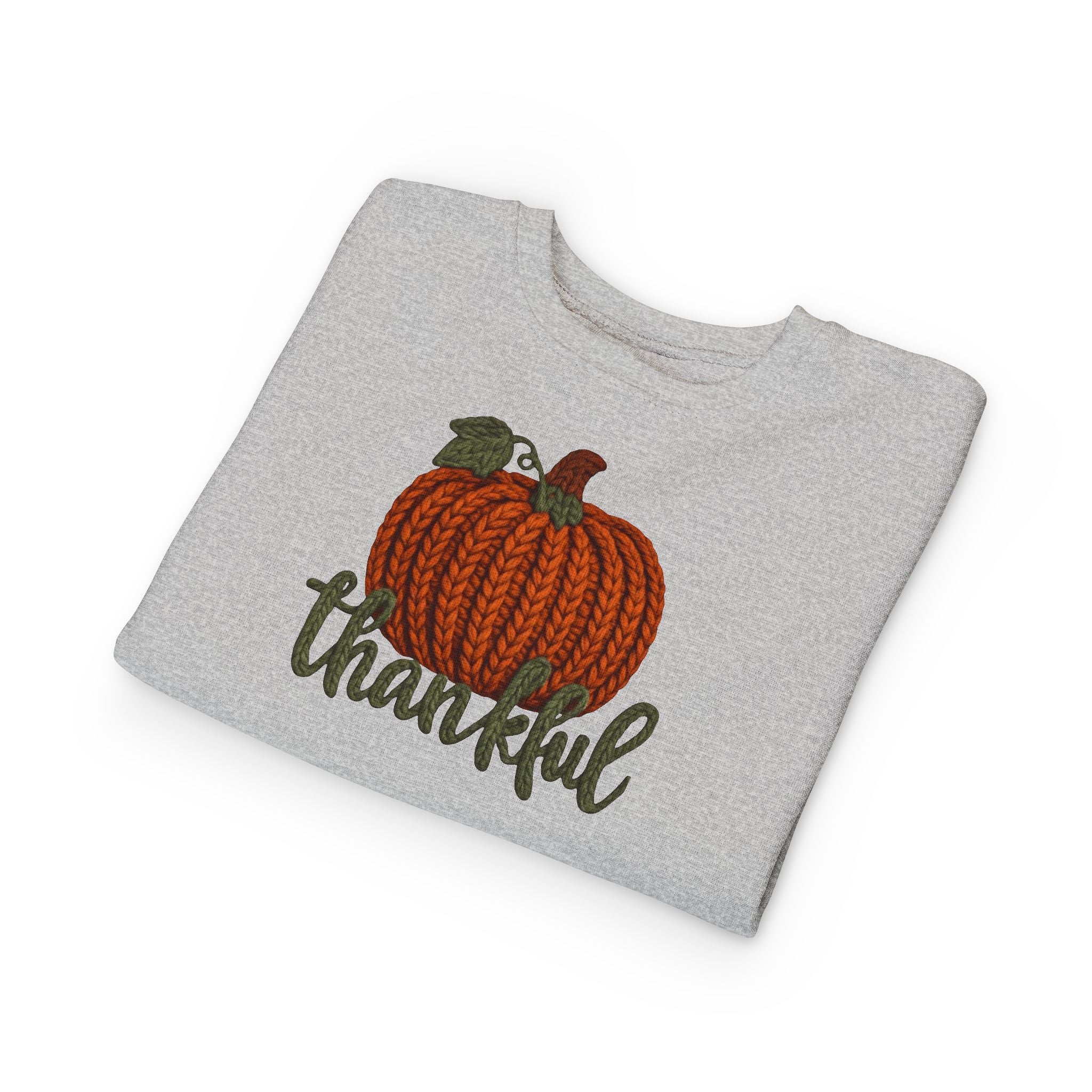 Toddler Sweatshirt  "Thankful" Pumpkin Fall Pullover