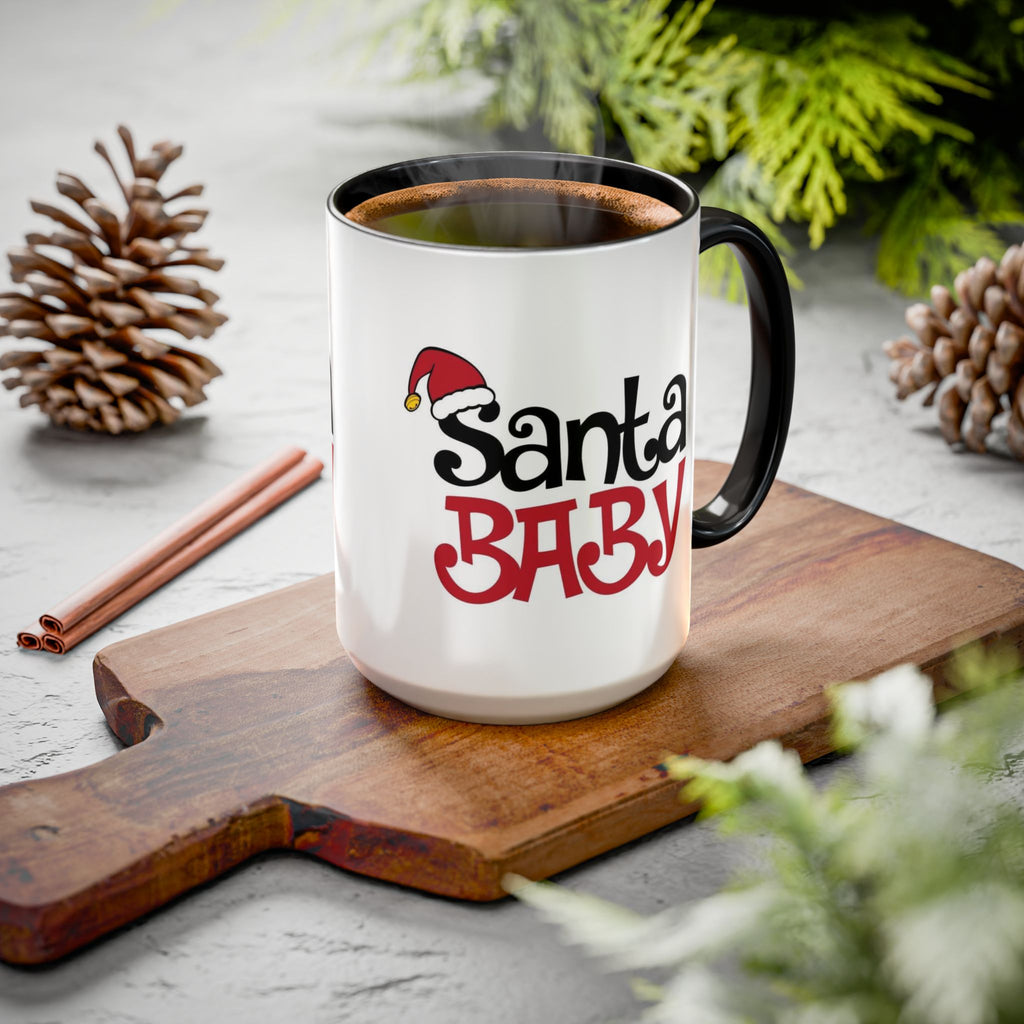 Santa Baby Colorful Mug - Perfect Holiday Gift for Coffee Lovers